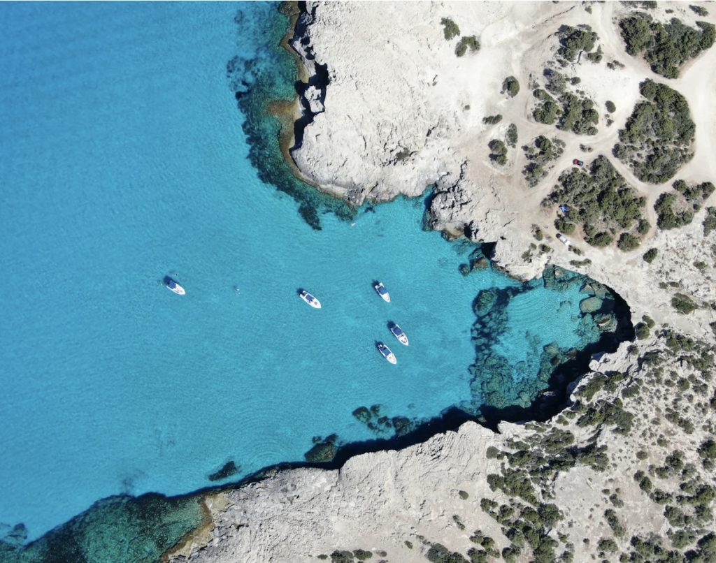 Lagon bleu chypre