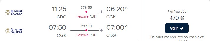 billet d'avion pas cher pour bali