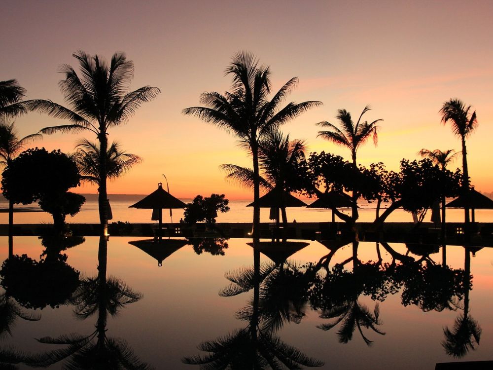 coucher de soleil bali