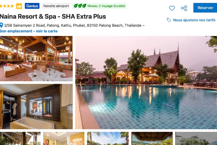 naina resort phuket pas cher