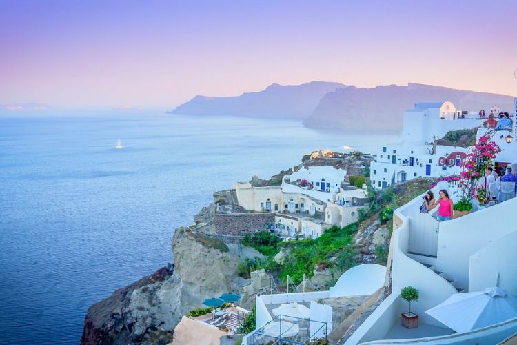 vacances santorin